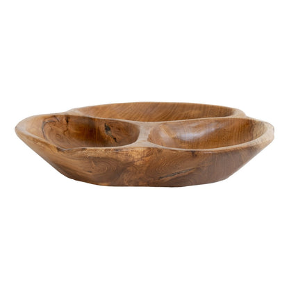 Nola kom teak Ø30x5 cm