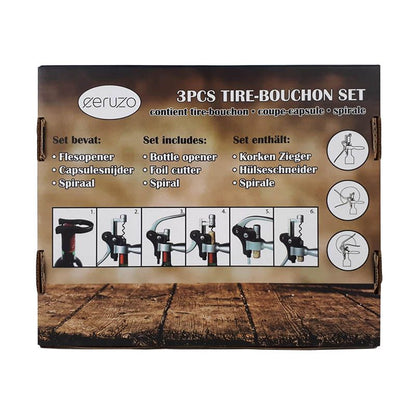 Ceruzo Kurkentrekker Deluxe - Giftset