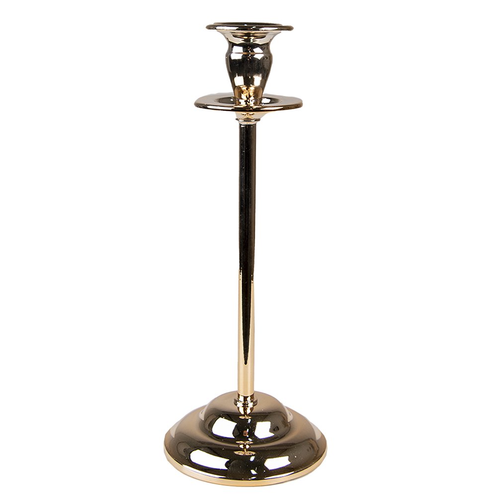 Candlestick 25 cm Gold-coloured iron Candle holder