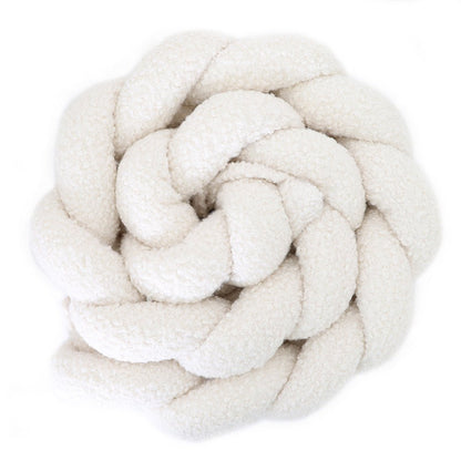Bedvlecht 200 cm crème polyester