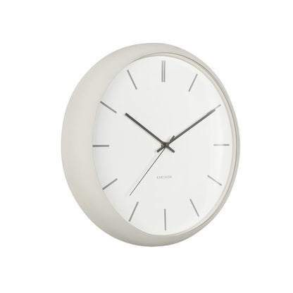 Wandklok Karlsson ijzer rond 50 cm