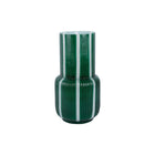 Retro tall striped vase
