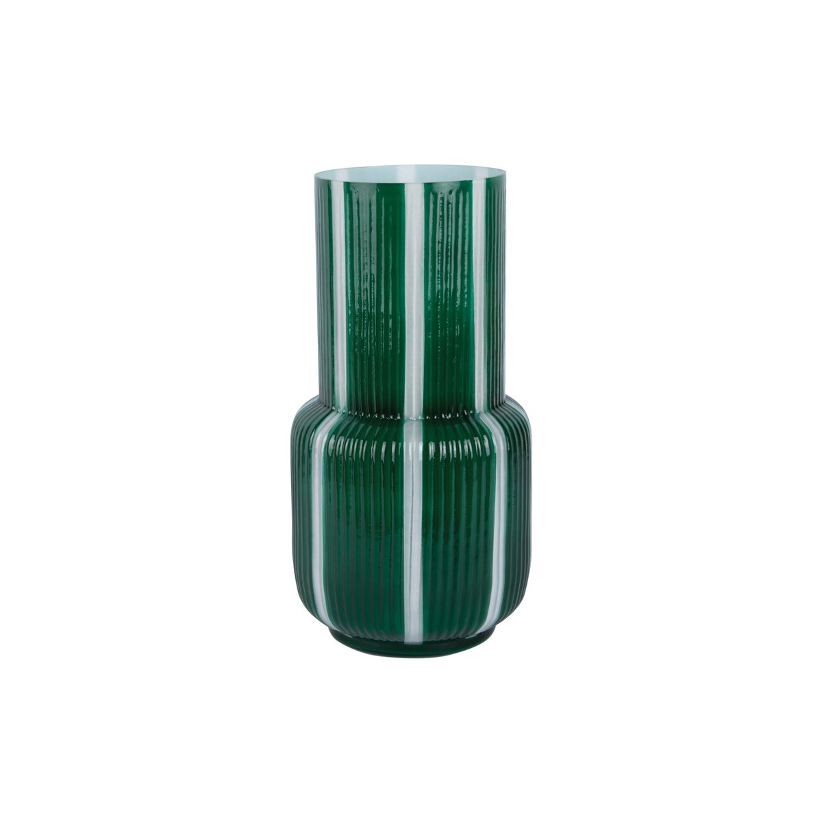 Vaas glas groen 33x32 cm