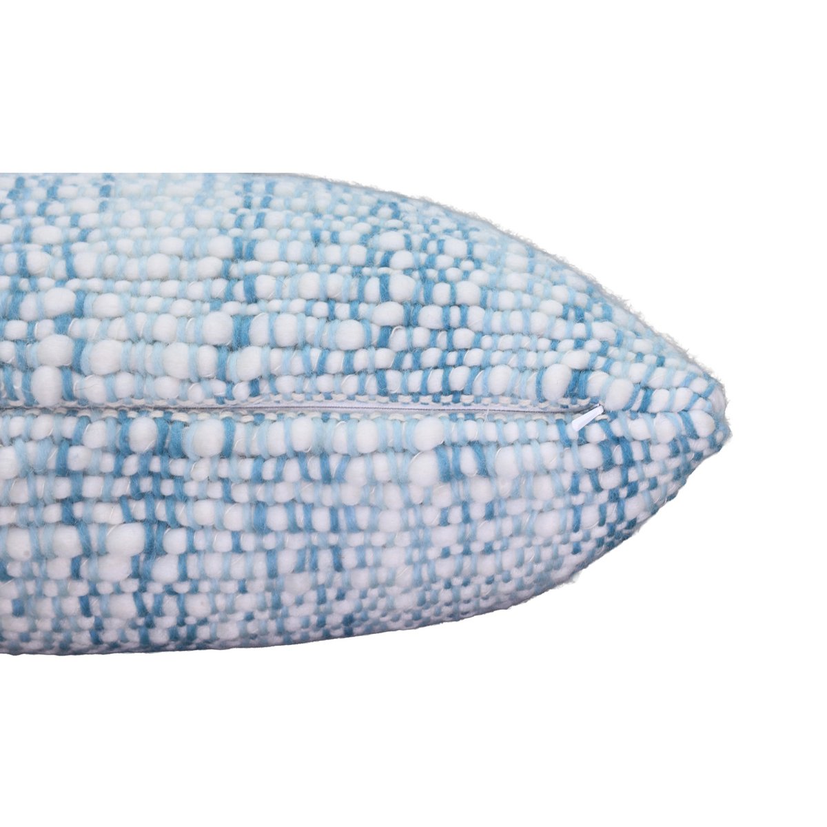 Blauwe Kussenhoes / Kussenhoes – Geweven Modern – 45x45 cm – Urbane Hide