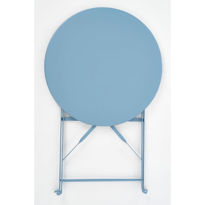 Laurence Bistroset Set Van 3 Metaal Lichtblauw Buiten