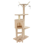 Cat Scratching Tower Beige