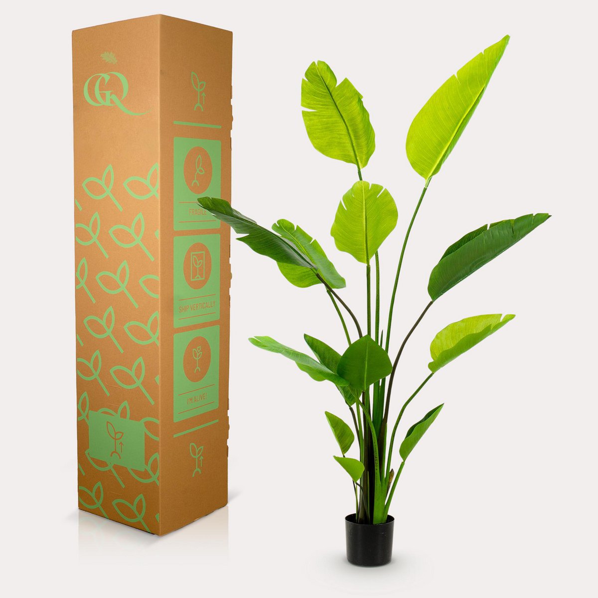 Kunstplant Strelitzia Nicolai 150 cm