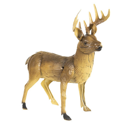 Decoratie Hert 47x18x51 cm Bruin IJzer