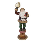 Kerstman beeld 15x13x39 cm rood kunststof
