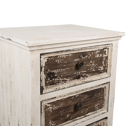 Dressoir 44x35x81 cm beige hout
