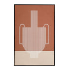 Wall decoration Dark brown