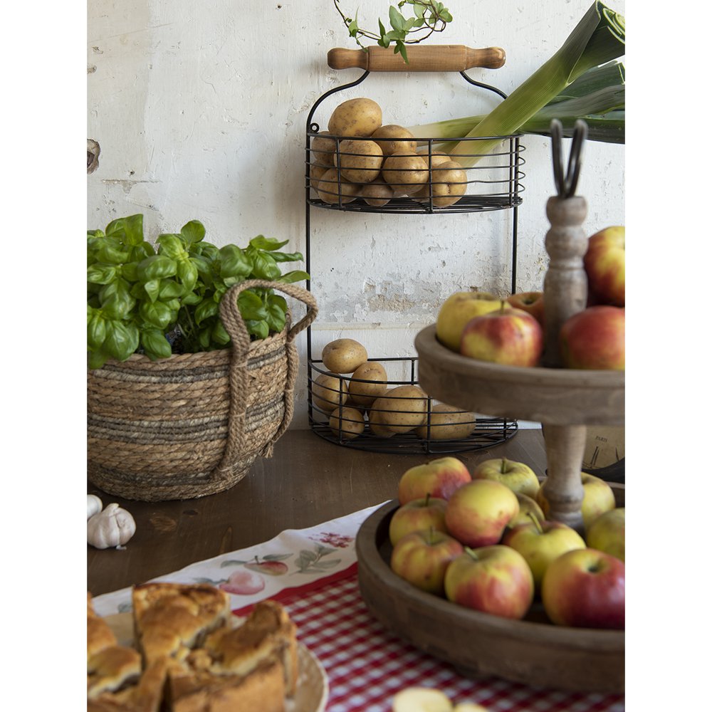 Wandrek 31x17x54 cm Zwart IJzer Muurrek