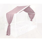 Luifel huisbed 90x200 cm altrosa katoen