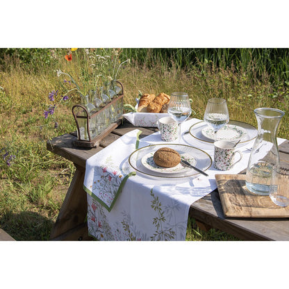 Ontbijtbord Ø 21 cm BLAUW WHET PORSELEIN BOOMEN BORD