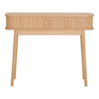 Nikko Console Table Natural MDF Gene 100 x 30 x 80.5 cm