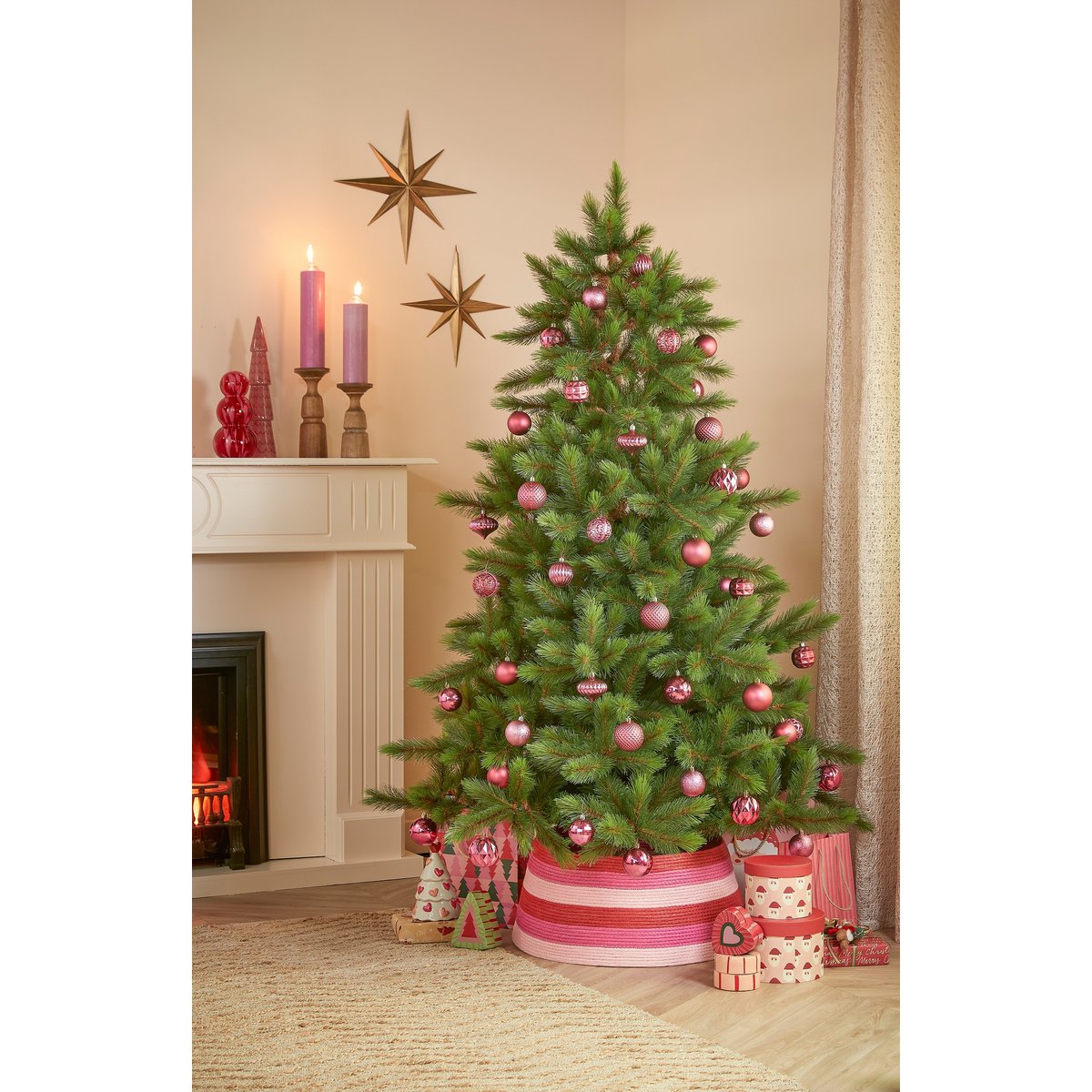 Wyoming Kunstkerstboom - H155 x Ø117 cm - Groen
