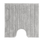 Californian toilet mat - White smoke