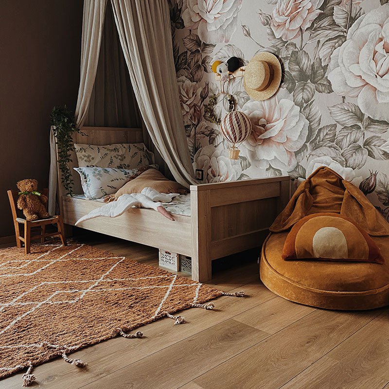 LÄSSA TOFFEE S washable cotton children's rug
