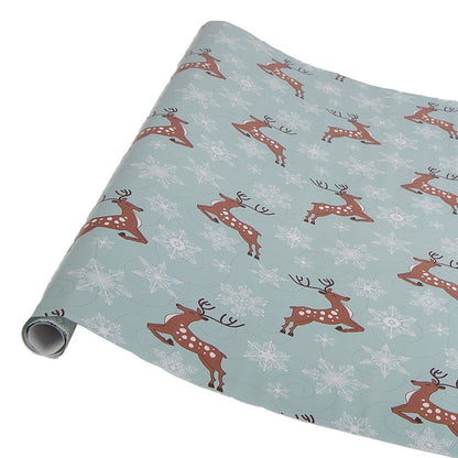 Wrapping Paper 3 Rolls 50x75 cm Blue Paper