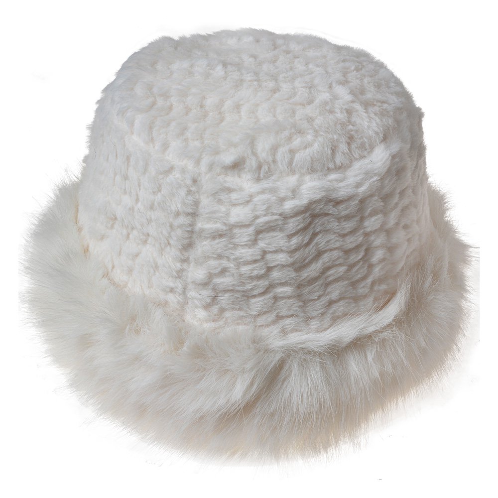Muts dames wit acryl