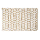 Rug 60x90 cm Brown Cotton Carpet