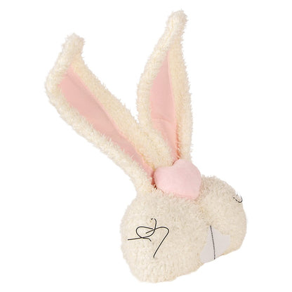 Decorative cushion Rabbit 18x10x35 cm Beige Polyester