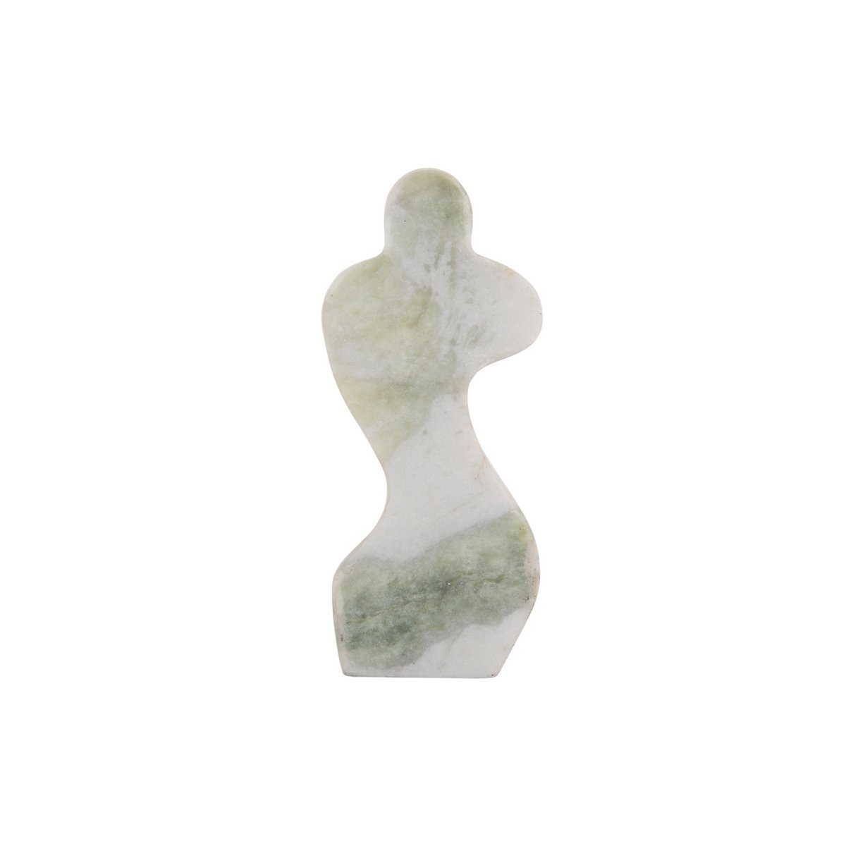 Beeldje marmer groen 23 cm