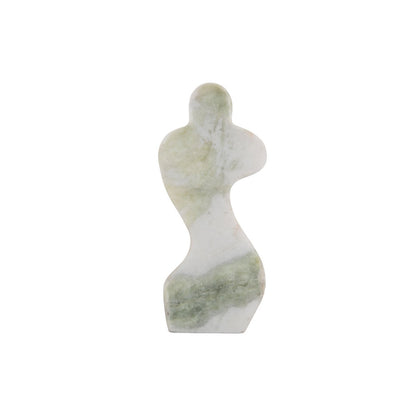 Beeldje marmer groen 23 cm
