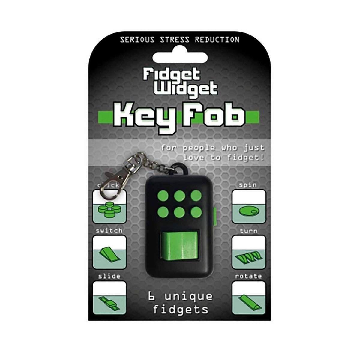 Anti-Stress Keychain - Fidget Fob