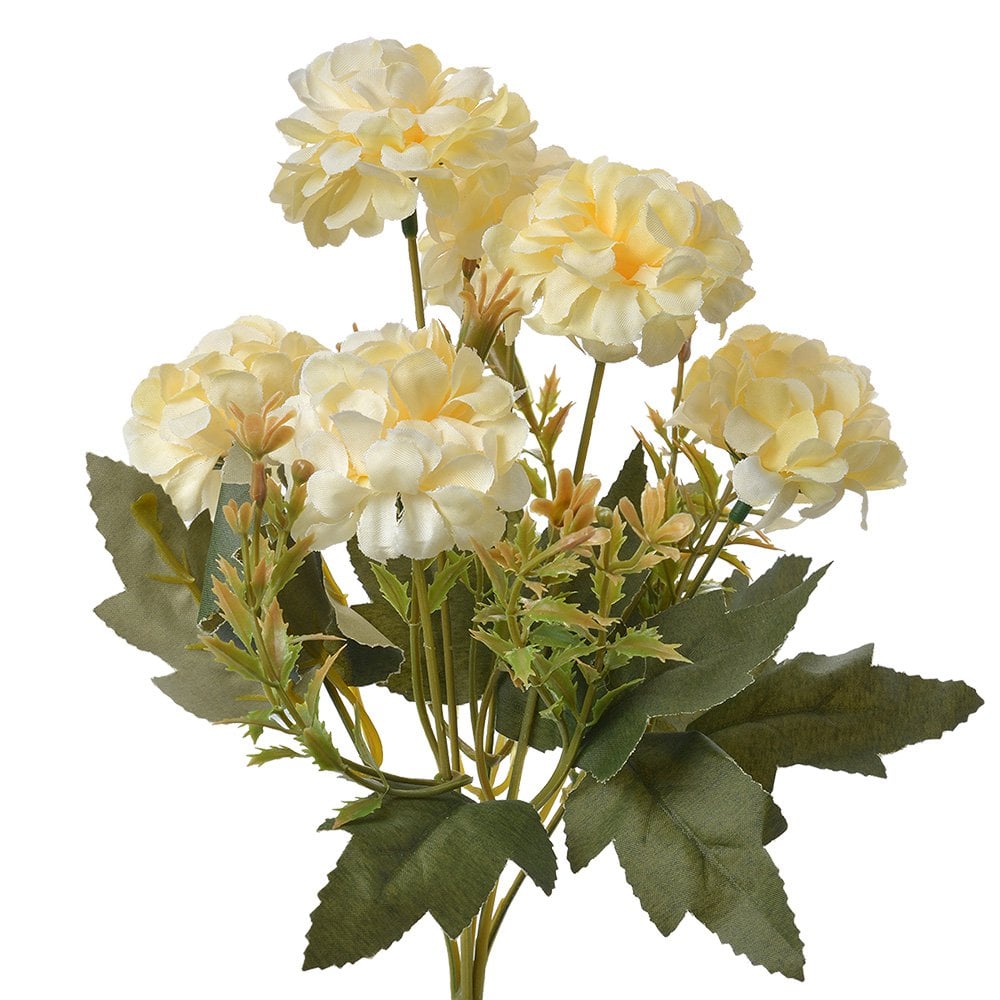 Kunstbloem 30 cm Geel Kunststof