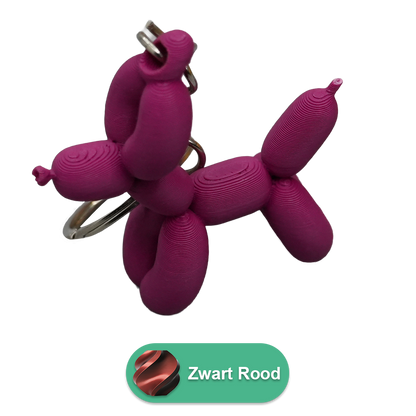 Sleutelhanger ballon hond PLA