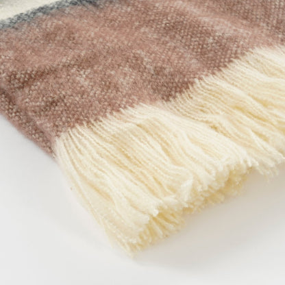 Plaid - L180 x B130 cm - Beige