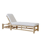 Teak ligbank binnen buiten