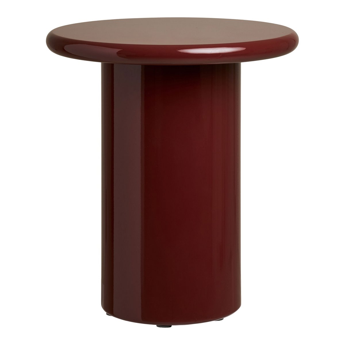 Bijzettafel 45x50 cm MDF bordeaux