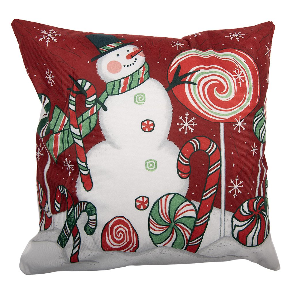 Kussenhoes 45x45 cm Rood Polyester
