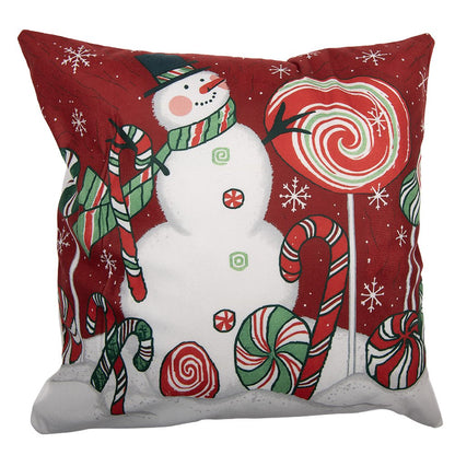 Kussenhoes 45x45 cm Rood Polyester