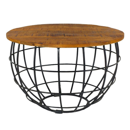 Duurzame Bijzettafel Ronde Lexington Metalen Frame Stijlvol