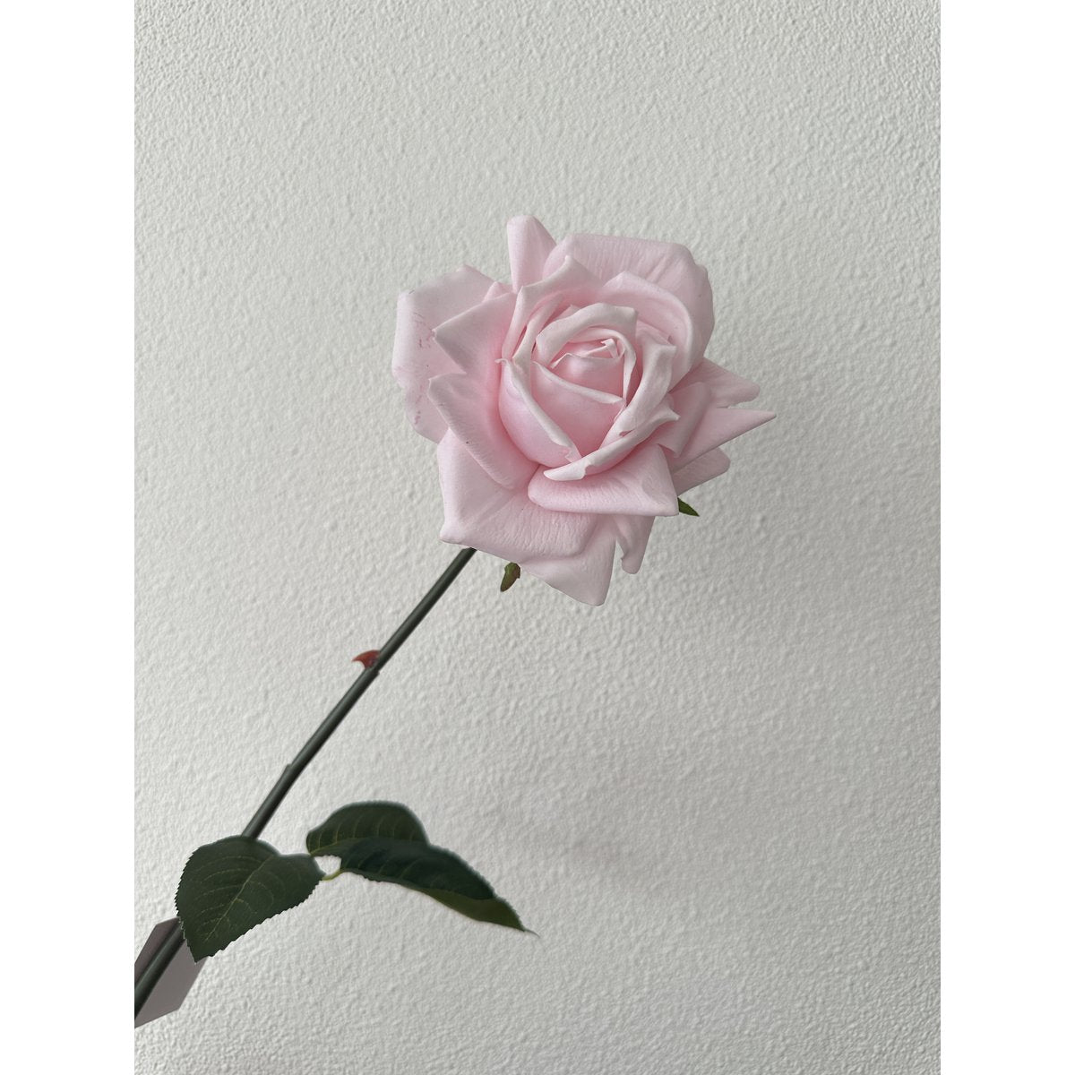 Kunstbloemen rozen 72 cm lichtroze 2 stuks