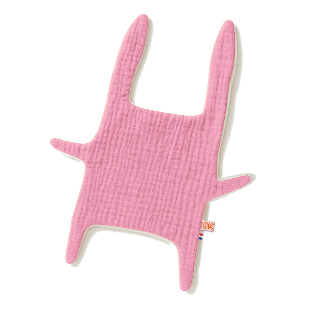Pink organic cotton changing mat