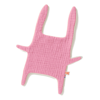 Pink organic cotton changing mat
