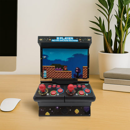 Mini arcade machine 300 spellen dubbele controller