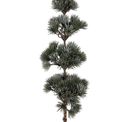 Mini Kunstkerstboom 15x15x80 cm Groen Hout