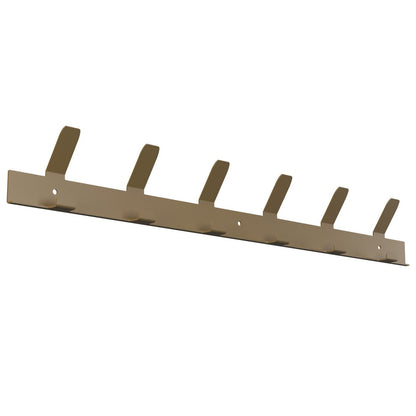 Wandkapstok 50 cm goud metaal