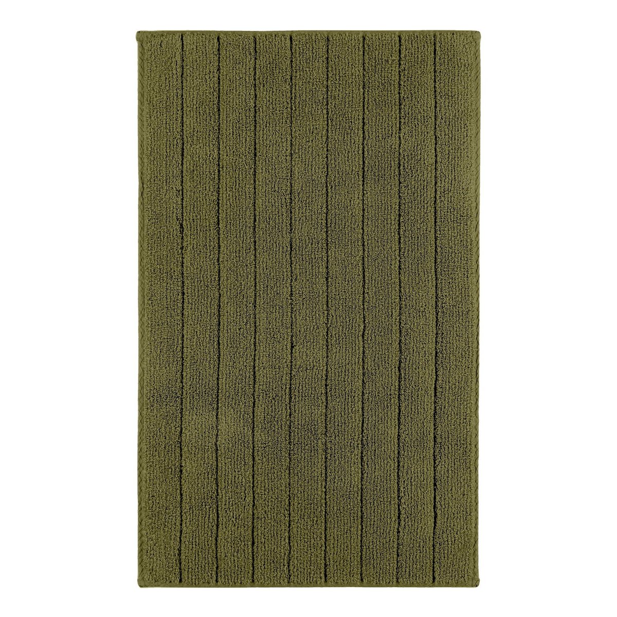 Badmat 50x80 cm katoen moss green