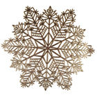 Placemat 38x38 cm goud kunststof