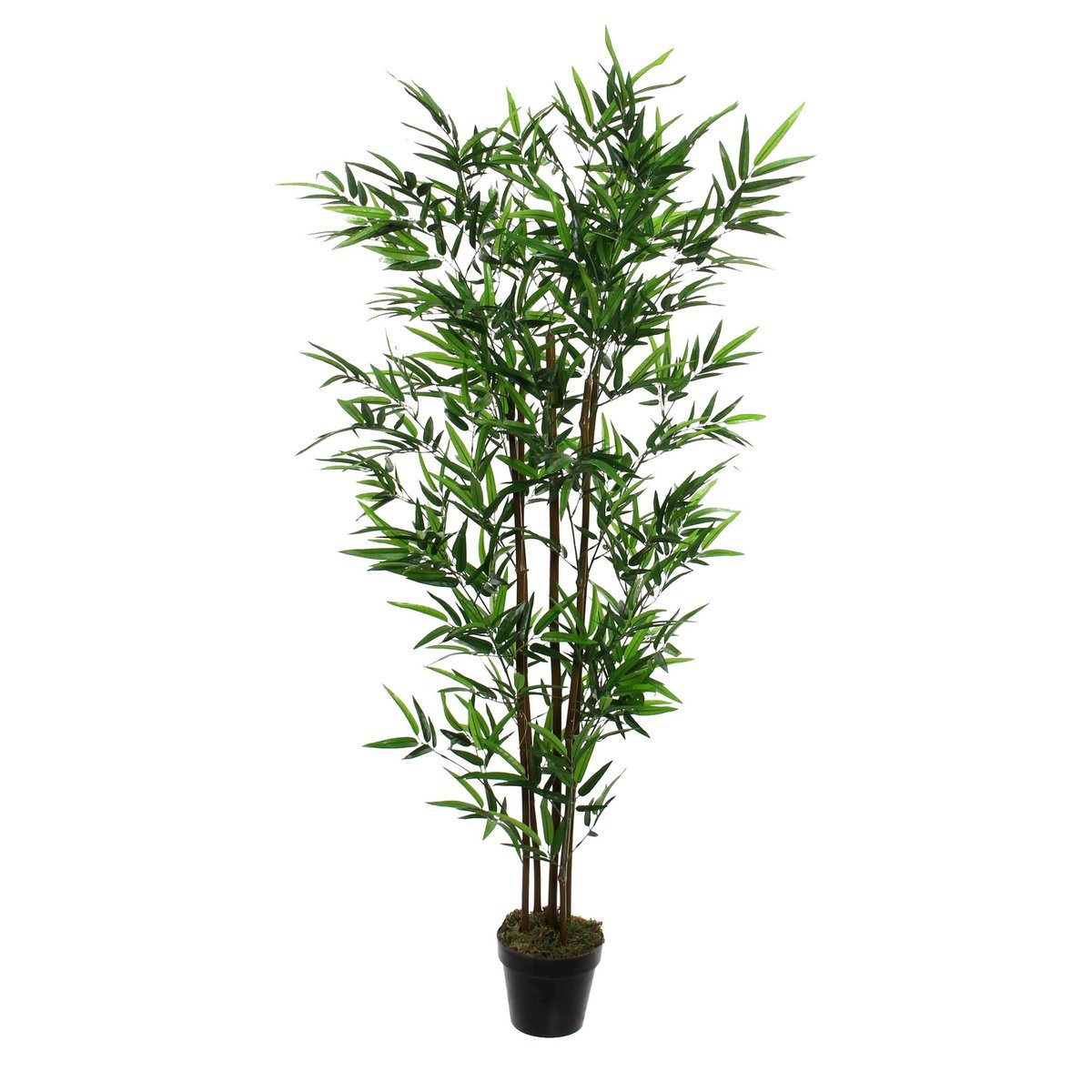 Bamboe kunstplant 155x90 cm groen