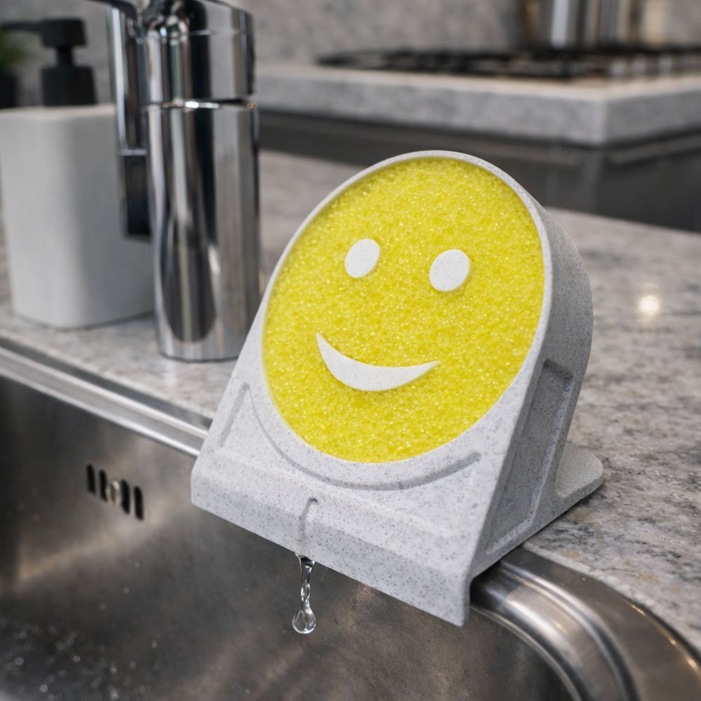 Scrub Daddy Cleaning Sponge Holder with Water Spout