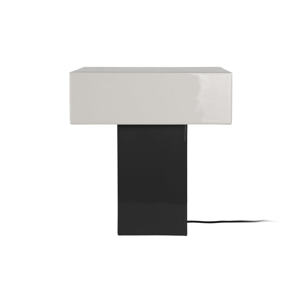 Tafellamp Grato Recto 32x32x35 cm zwart ijzer