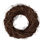 Krans Ø 25x7 cm bruin rotan