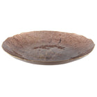 Brown Sliced With Gold Rim Fruit Slice 50 Cm Presentation